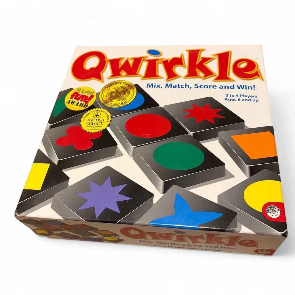 Like new Qwirkle colorful board game